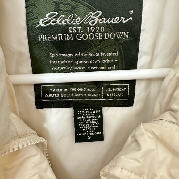 Edie Bauer  Premium Goose Down Puffer vest women Small  Full zip - Picture 4 of 8